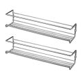 2 Chiếc Kim Loại Treo Tường Giá Đựng Gia Vị Tổ Chức-Nhà Bếp Gia Vị Bảo Quản Bình Đựng Tủ Kệ Để Quản Lý Gia Vị Hiệu Quả. 