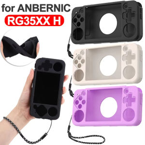 Shockproof Soft Silicone Protectors for Anbernic RG35XX H Anti-Scratch Case Cover for ANBERNIC RG35XX H Handheld Game Console