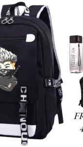 Tas Ranael Anak Sekolah Laki Laki Sd Smp Fashion 4in1 KKSHI 0129 Ransel Cowo Paket Murah