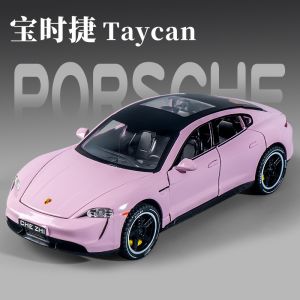 Mô Hình Xe Hơi Bằng Kim Loại Mô Phỏng Porsche Cho Trẻ Em Đồ Trang Trí Có Thể Mở Cửa Xe Đạp Chạy Bằng Năng Lượng Lăn Đồ Chơi Mô Hình Bằng Kim Loại