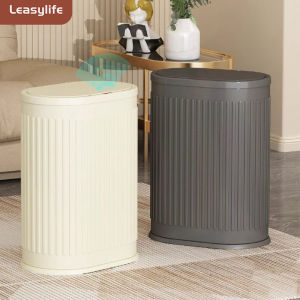 6L/9L/12L Narrow smart sensing trash can metal bathroom trash can double layers trash can for bathroom bedroom living room kitchen office