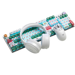 AULA | Bluetooth Tri-Mode Mechanical Keyboard with Mahjong Sound