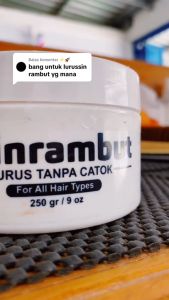 SKINRAMBUT HAIRMASK MEMPERBAIKI RAMBUT IKAL DAN KERAS