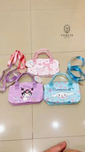 Tas Selempang Anak Perempuan Import Tas Mini Karakter Sanrio Kuromi Cinnamoroll My Melody