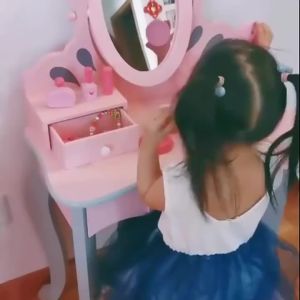 Princess Themed Wooden Dressing Table Play Set