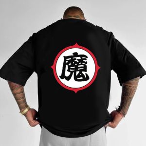 Bandai | Anime Dragon Ball Vintage Graphic T Shirts Man Oversized Summer Y2k Mens Clothing Harajuku Casual Women Short Sleeve Tee Tops