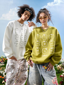 nuthink | American Retro Cozy Crewneck Sweatshirt
