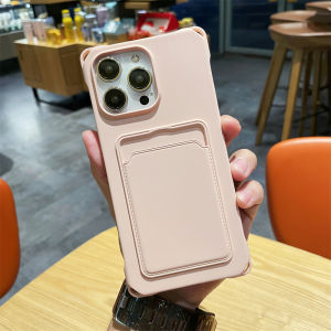 Shockproof Phone Case For iPhone 17 Air 17Pro 16 ProMax 16e Four corner anti drop strap card insertion Cover For iPhone 16 Plus
