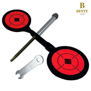 Thickened steel slingshot target small-caliber shooting practice target screw set target