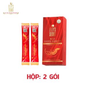 THỰC PHẨM BỔ SUNG: PREMIUM 6-YEAR KOREAN RED GINSENG COLLAGEN 20ml (2 gói x 10 ml) - ShopFood77