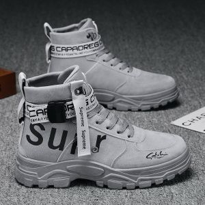JIFANPAUL | Wear-Resistant Large Size Outdoor Sport Lightweight Mens Mid-High Top Boots