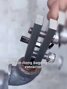 Universal Angle Valve & Tap Thread Extractor Tool Removes Broken Stripped Damaged Pipe Ends