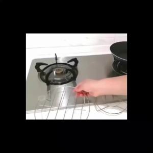 JeDa ขาตะแกรงสแตนเลส อุปกรณ์เสริม สำหรับหม้อทอดไร้น้ำมัน ขาตั้งสแตนเลส Single layer steaming rack สปอตสินค้า