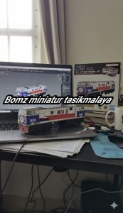 Mainan Kereta api CC201 CC206 dan CC203 Indonesia full lampu seri lokomotif ukuran besar