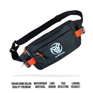TAS WAIST BAG SELEMPANG SLINGBAG WATERPROOF TAS PINGGANG ANTI AIR PRIA WANITA