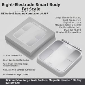 LEFU | Smart Body Fat Scale with 8 Electrodes for Healthy Weight Management