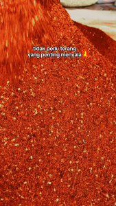 CABE BUBUK KASAR EXTRA PEDAS 1 KG ASLI BUBUK CABE SUPER PEDAS JELETOT