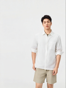 Purcotton | Mens Sun-Protective Business Shirt