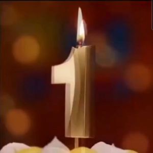 Lilin Ulang Tahun Angka Warna Gold Silver Rose Gold Metalik Ukuran Besar