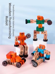WOWEIAOKUANG | Transformable Educational Wooden Building Blocks