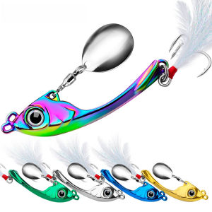 Fishing Spinners VIB Tremor Sequins Trout Spinners Metal Minnow Popper Crank Baits Trout Fishing Lures With Hooks For Saltwater