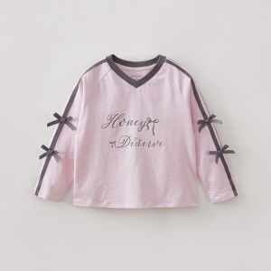 Marc&Janie | Girls Cotton V-Neck T-shirt