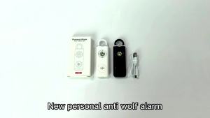 He Original Personal Safety Siren for Women - 130dB Siren Strobe & Key Chain 3 Pop Colors AF2004 Anti Robbery Call for Help