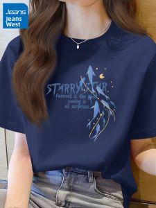 Jeanswest | Navy Blue Loose Casual T-Shirt