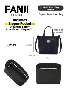 FANJI PROJECT | Lightweight Zippered Tote Insert Bag