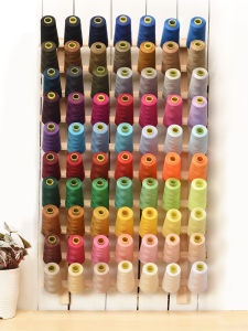 Liu Qing Brand Sewing Machine Thread Set 402 Colorful Home Hand Sewing Thread Clothes Strong Tower Thread