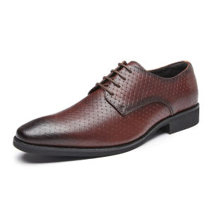 Genuine Leather Handmade Derby Shoes