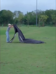 (รับประกัน 30 ปี)หลังคาเต็นท์โดม เต็นท์ระบายอากาศขนาดใหญ่ เต็นท์โดมตั้งแคมป์กลางแจ้ง 8-12 หลังคาโดมขนาดใหญ่