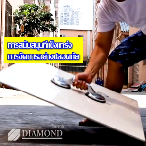 ตัวดูดกระจก อลูมิเนียม 2 กรงเล็บ ตัวดูดกระจก ที่จับกระจก ที่ยกกระจก มือจับกระจก ยางดูดกระจก ดูดจับ กระจก กระเบื้อง หิ