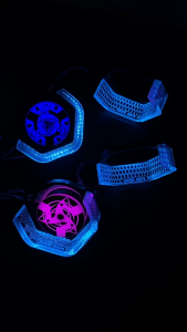 Shroud Hexagonal RGB Crystal Biled 2.5inch