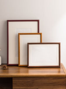 Traditional Chinese Wooden Wall Hanging Empty Frame for Artwork