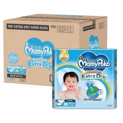 MAMY POKO TAPE S/M/L/XL/XXL LAMPIN BABY 4*ctn