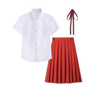 Adult and High School Student Performance Costume for Chorus Poetry Recital Sportswear School Uniform Set