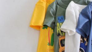 [FASHIONADEK] BAJU KAOS ANAK LAKI-LAKI LENGAN PENDEK GAMBAR MOBIL WARNA KUNING HIJAU BIRU DAN PUTIH