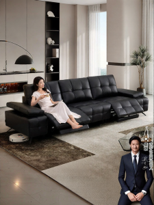 Electric Zero Wall Leather Sofa