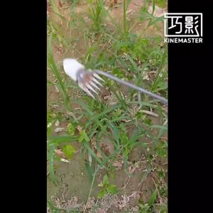 คราดหญ้า คราดเหล็ก คราดดึงวัชพืช ถอนหญ้า เพื่อลดการใช้แรงขณะถอน จับถนัดมือเหล็กแมงกานีส คุณภาพดี ทน แข็งแรง ไม่เสียรูปง่าย