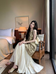 Iceolly Thin Fish Tail Half Skirt Womens Fairy Skirt Summer New Style Elegant Skirt High Waist Midi Skirt Viscose Polyester Blend