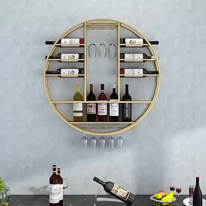 (COD) metal frame home wine rack metal wine rack wall mounted wine cooler wall mounted wine cooler