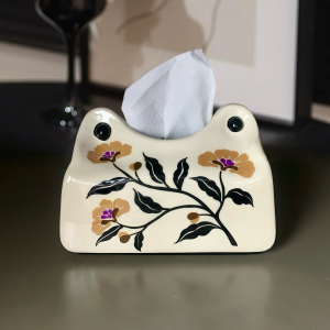 Hộp Đựng Khăn Giấy Bằng Gốm Sứ Mỹ Cho Phòng Khách Bàn Trà Bàn Ăn Hộp Đựng Khăn Giấy Sang Trọng Cao Cấp Cảm Giác Sang Trọng