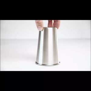 400ml thick stainless steel cold/cool cupwater bottlesmugsplain ice cube cupbar & wine toolstumblermugscupsdrink bottlesfood storagebasoBINLU