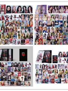 Babymonster New Album Batter up 55 Lomo Style Small Cards Random Surroundings Ins Kpop Themed Print Products Business Supplies