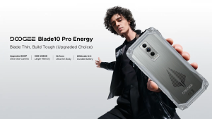 DOOGEE Blade 10 PRO-E 6.56" HD+ 10.7mm 6150mAh Upgraded 50MP Rugged Smartphone 32GB RAM (6GB + 26GB Extended ) + 256GB ROM IP68/IP69K UNISOC T7250 Octa Core 50MP Camera Widevine L1 NFC Google Pay Triple Card Slot