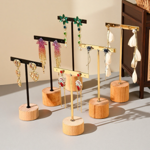 3-Piece Fashion T-Bar Jewelry Display Rack Stand Holder Earrings Hanging Organizer Jewelry Set