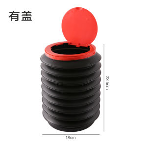 ถังขยะรถยนต์แบบแขวนหน้าสร้างสรรค์ ถังขยะรถยนต์แบบแขวนสำหรับใช้ในรถ ถังขยะรถยนต์แบบพกพา ถังขยะรถยนต์แบบอเนกประสงค์