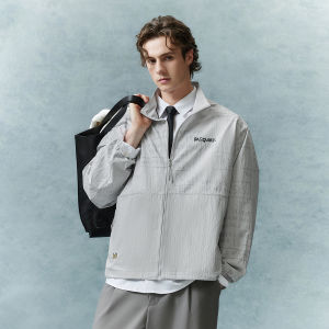 Jack Jones | Artistic Printed Breathable Zippered Pockets Mens Jacket