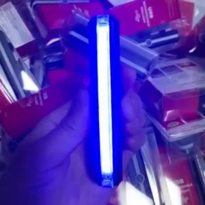 Raypal 2266 USB Rechargeable Light Bicycle COB LED Head Tail Rear Safety Light
